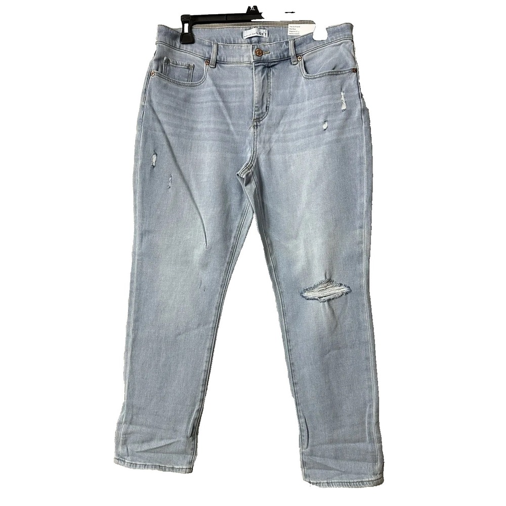 NWT Ann Taylor LOFT Made‎ and Love The Girlfriend Womens Jeans Size 30 Petites